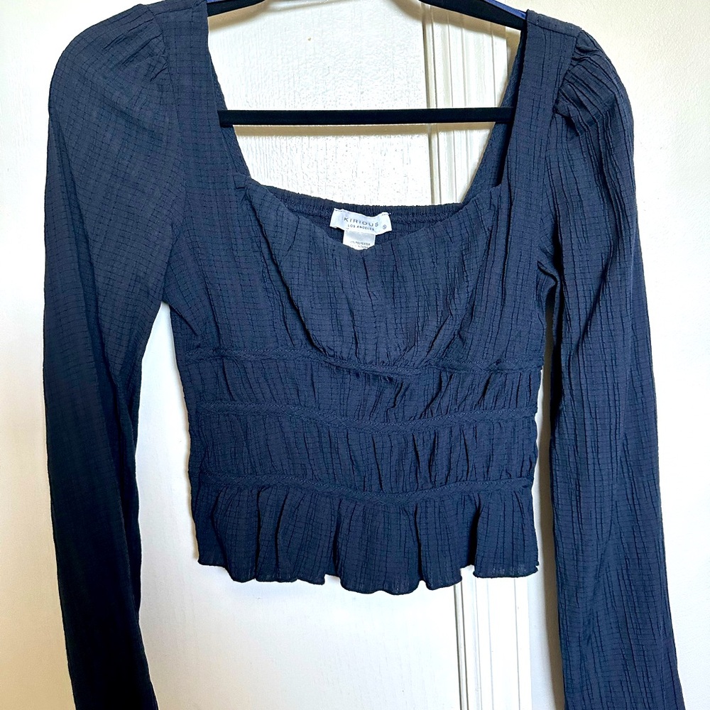Navy Kirious Blouse